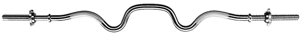 Cosco Steel Triceps Bar Without Thread | 4ft | KIBI Sports Cosco