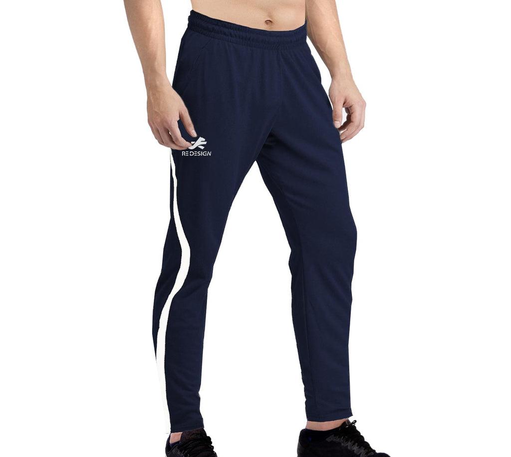 ReDesign Track Pant (Navy/White) | Men | KIBI Sports - KIBI SPORTS