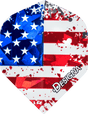 DESIGNA Patriot Dart Flights – 100 Micron – Strong – Hologram – Std - KIBI SPORTS